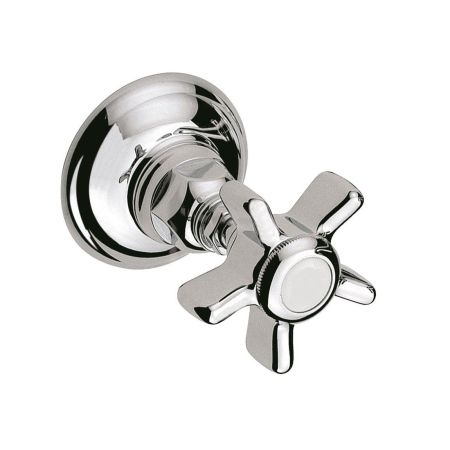 Nicolazzi Dames Anglaises Запорный вентиль 1/2 вкл. внутр часть, цвет: хром, артикул 1412CR18