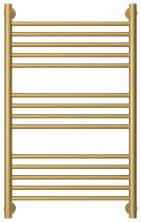Полотенцесушитель водяной "Богема+" прямая 800х500 (Матовое ЗОЛОТО)
