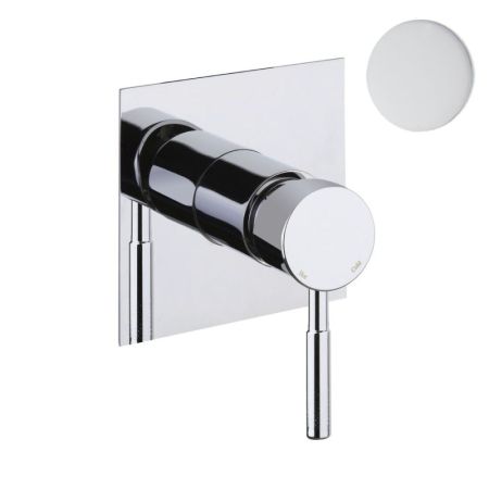 Смеситель для душа встраиваемый Webert Rimini RI880101740, белый, артикул RI880101740