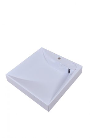 Раковина над стиральной машиной Турин 60х60 с кронштейнами