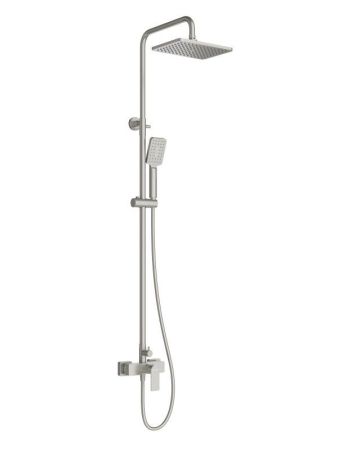 SLIDER-CD-NOP Душевая стойка со смесителем, черный матовый, артикул SLIDER-CD-NOP