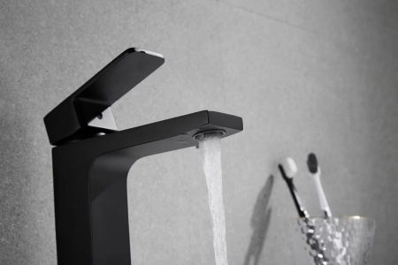 Смеситель для раковины Shevanik S9701H, черный, артикул S9701H