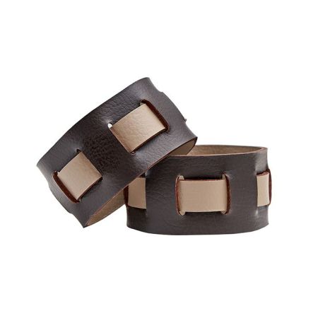 ADJ Кольцо для салфеток Bottega, D5 см., цвет: шоколад/капучино, артикул 010.B.06/04