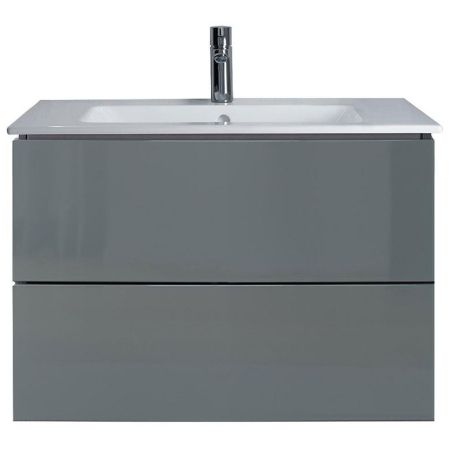 Тумба под раковину Duravit L-Cube 102 LC624204747 подвесная Голубой камень глянец, артикул LC624204747