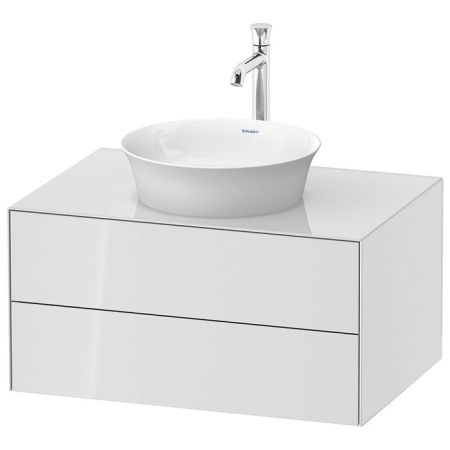 Duravit White Tulip Тумбочка подвесная,  408x800x550 мм, 2 ящика, цвет: белый высокоглянцевый, артикул WT498508585