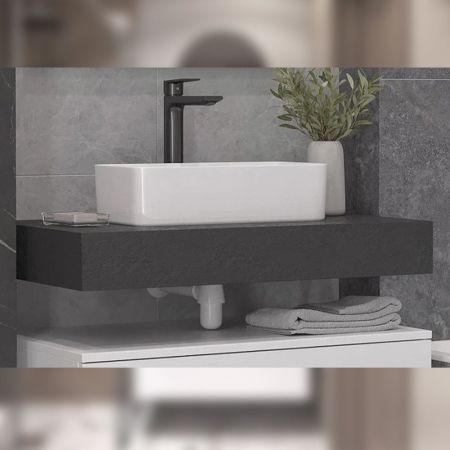 Столешница Velvex Unit 80, графит, артикул st.UNI.80-627