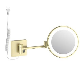 Зеркало с подсветкой Timo Luiro золото матовое (18474/17)