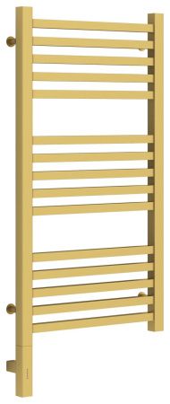 Полотенцесушитель электрический "МОДУС 3.0" 800х400 / МЭМ левый (Матовое золото)