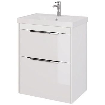 Тумба под раковину подвесная/напольная Dreja Prime 70 см, белый