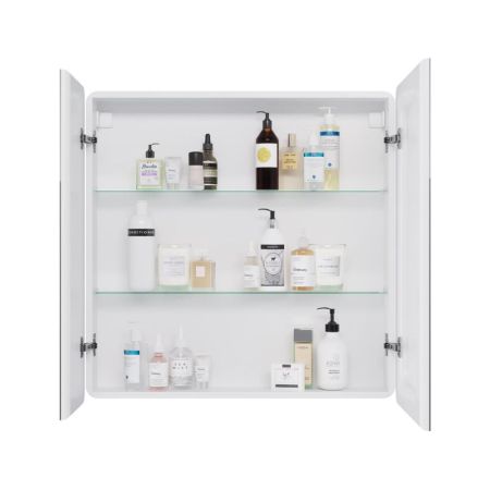 Зеркальный шкаф Dreja Point 80 см, белый, артикул 99.9034