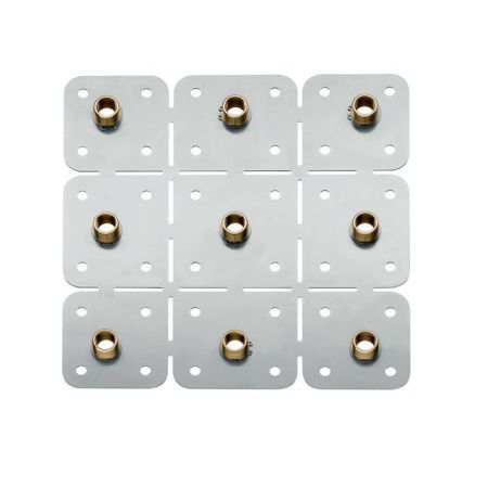 AX ShowerCollection Монтажный комплект для совместного монтажа душевых модулей 120х120мм, ½’, артикул 28470180