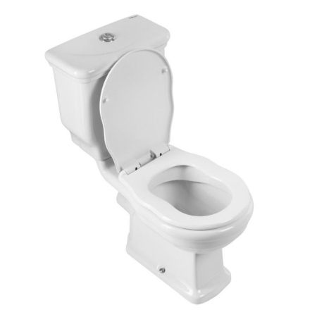 Унитаз-компакт с горизонтальным выпуском воды BELBAGNO BOHEME P-TRAP, артикул CZR-360W-CR