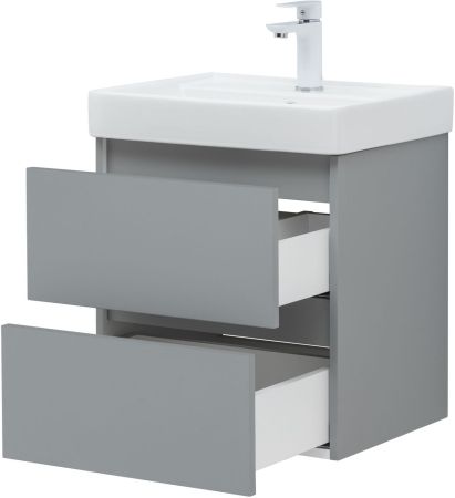 Тумба под раковину Aquanet Вега 2.0 50 мисти грин, артикул 00337958