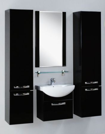 Тумба под раковину АКВАТОН АРИЯ 47 1A140301AA010 (подвесная, белый глянец), шт, артикул 1A140301AA010