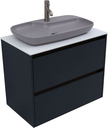 Тумба под раковину Allen Brau Activity 80 1.34012.AM антрацит матовый/олива браш, артикул 1.34012.AM