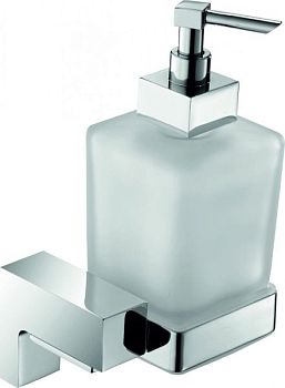 Sanibano Elegance, настенный стеклянный дозатор, цвет хром