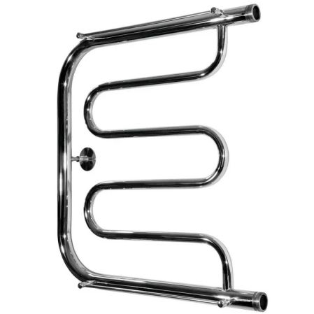 Водяной полотенцесушитель Тругор ПМ 1 П 50x60 с полкой Хром, артикул ПМ1/5060П