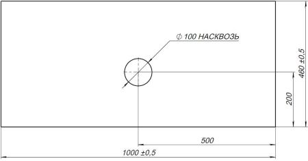 Столешница Allen Brau Infinity 100 1.21012.B-S бежевый структ, артикул 1.21012.B-S