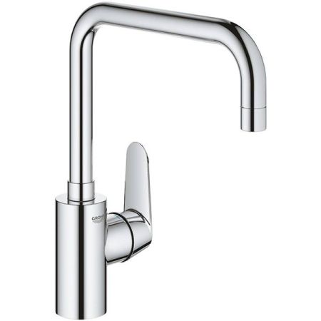 Смеситель для кухни GROHE Eurodisc Cosmopolitan, высокий излив, хром (32259003), артикул 32259003