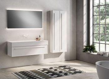 Комплект мебели IBC Victoria, 900 мм, цвет белый матовый