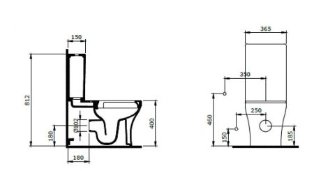 Бачок для унитаза Allen Brau Priority/Infinity 4.XX000.20 белый глянец, артикул 4.XX000.20