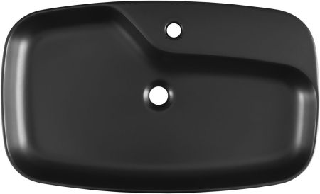 Раковина накладная Allen Brau Liberty 4.32011.31 черный матовый, артикул 4.32011.31