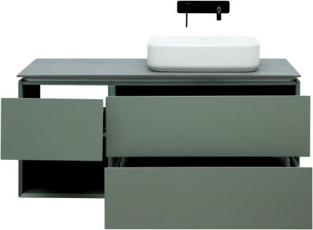Тумба под раковину Allen Brau Infinity 120 1.21007.CGM R олива матовый, артикул 1.21007.CGM