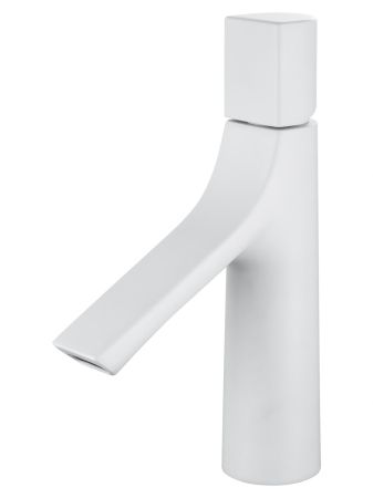 Смеситель для раковины WONZON & WOGHAND The ONE, Белый матовый (WW-H010-MW), артикул WW-H010-MW