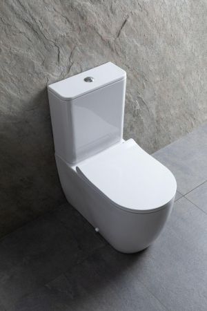 Чаша напольного унитаза Allen Brau Priority 4.31003.20 белый, артикул 4.31003.20