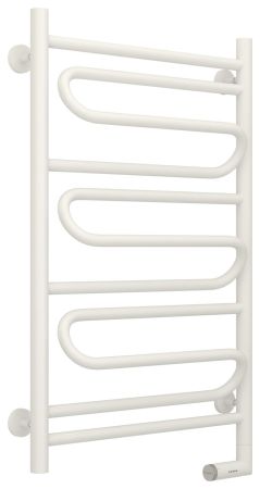 Полотенцесушитель электрический "ЭЛЕГИЯ 2.0" 800х500 / МЭМ правый (Матовый белый), артикул 30-5219-8050