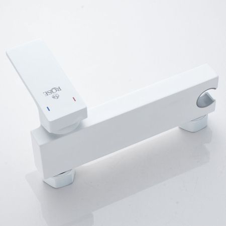 Гигиенический душ со смесителем Rose R1805C-1, белый