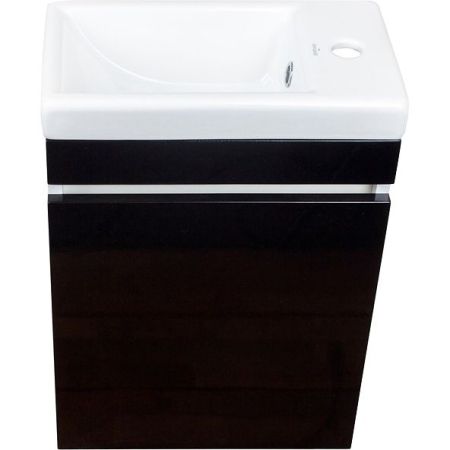 Тумба подвесная "Compact", Como 40, Люкс  черный, артикул СС-00000419