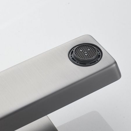 Смеситель для раковины Rose R1801T-1, оружейная сталь