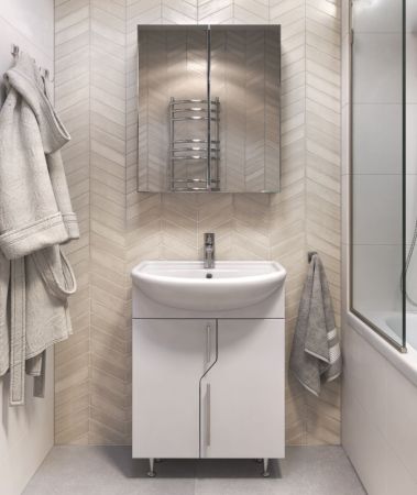 Зеркальный шкаф VIGO Grand zsh.GRA.55, 55 см, артикул zsh.GRA.55