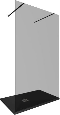 Душевая перегородка Allen Brau Infinity 2 120 3.21044.BA.T серебро браш, артикул 3.21044.BA.T