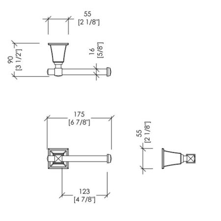 Devon&Devon Time Держатель для туалетной бумаги, хром, артикул TM311CR