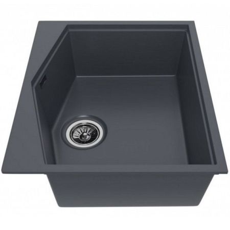 Кухонная мойка KitKraken Ocean Graphite 60 Темно-серая