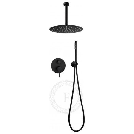 Душевая система встраиваемая FILARETE Roun FL1024BL, черный