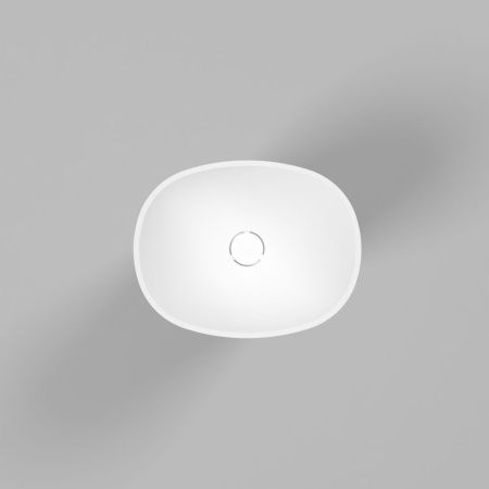 Умывальник WHITECROSS Stella 50x40 (белый мат) иск. камень