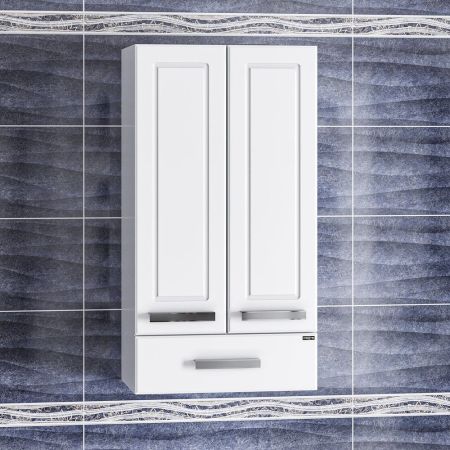 Шкаф подвесной СаНта Нептун 48 х 90 см, 430001, белый, артикул 430001
