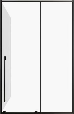 Душевой уголок Allen Brau Fantasy 130x80 3.11007.31 + 3.11012.31 черный матовый, артикул 3.11007.31 + 3.11012.31