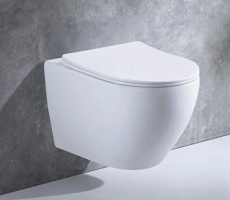 Унитаз подвесной CeramaLux 2196-1, артикул 