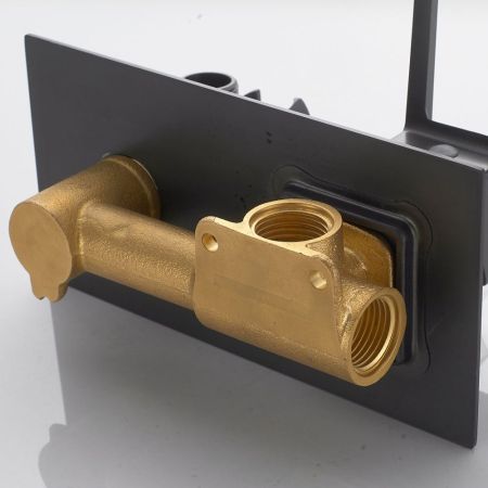 Гигиенический душ со смесителем Shevanik S6805T, оружейная сталь