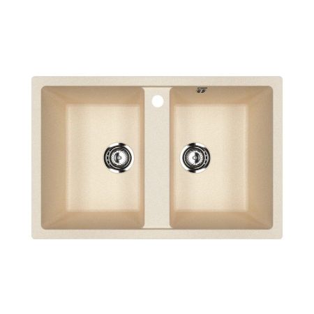 Кухонная мойка Ulgran U-608-328, бежевый, артикул U-608-328