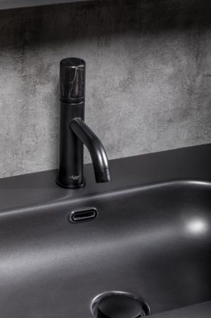Смеситель STICK для умыв. низ. BLACK MRAMOR BLACK_Комплект