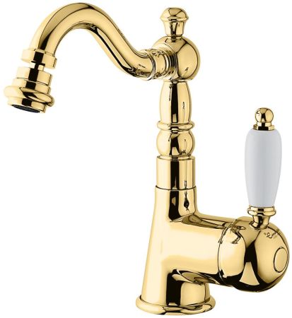 Смеситель Laguna с донным клапаном для биде, цвет золото, артикул 40514OR