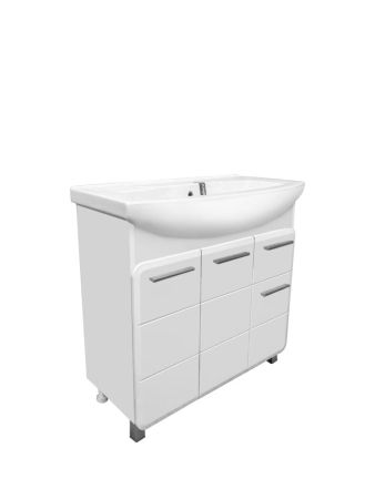 Тумба Runo Эрика 85 под умывальник УТ000001522 (Элеганс 85) (00-00004915), артикул 00-00004915