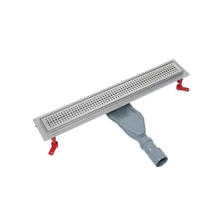 Лоток душевой, сифон 360, комбинированный затвор, перфорированная решетка, 600мм, хром, IDDIS, 975B6SB20DZ, артикул 975B6SB20DZ