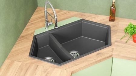 Кухонная мойка KitKraken Creek White 90 Белая, артикул Y-900M.9010