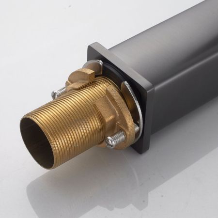 Смеситель для раковины Shevanik S8901T-1, оружейная сталь